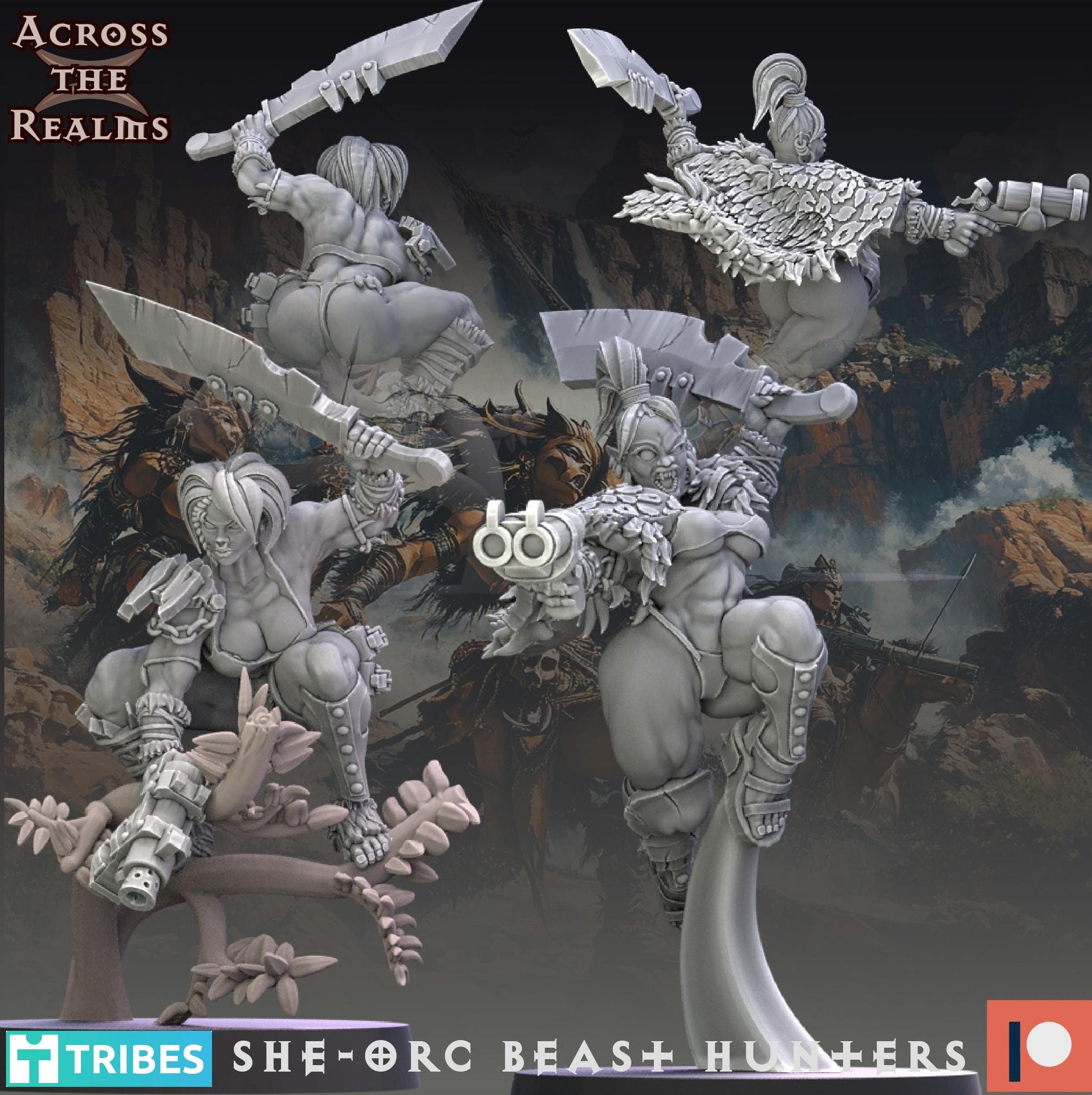 She Orc Beast Hunters | Across the Realms