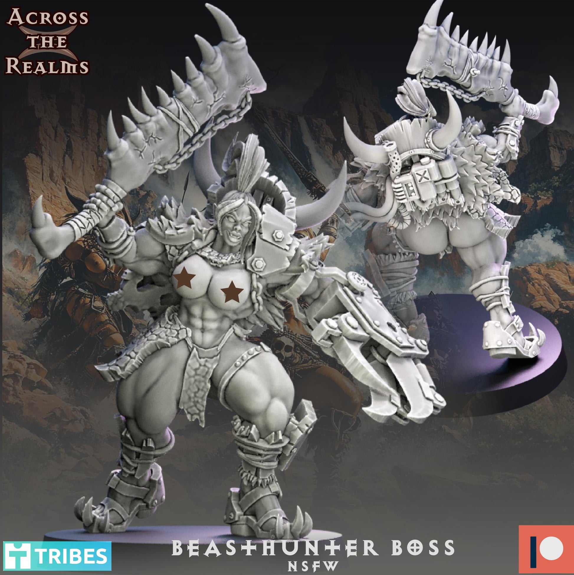 Beasthunter Boss Miniature | Across the Realms