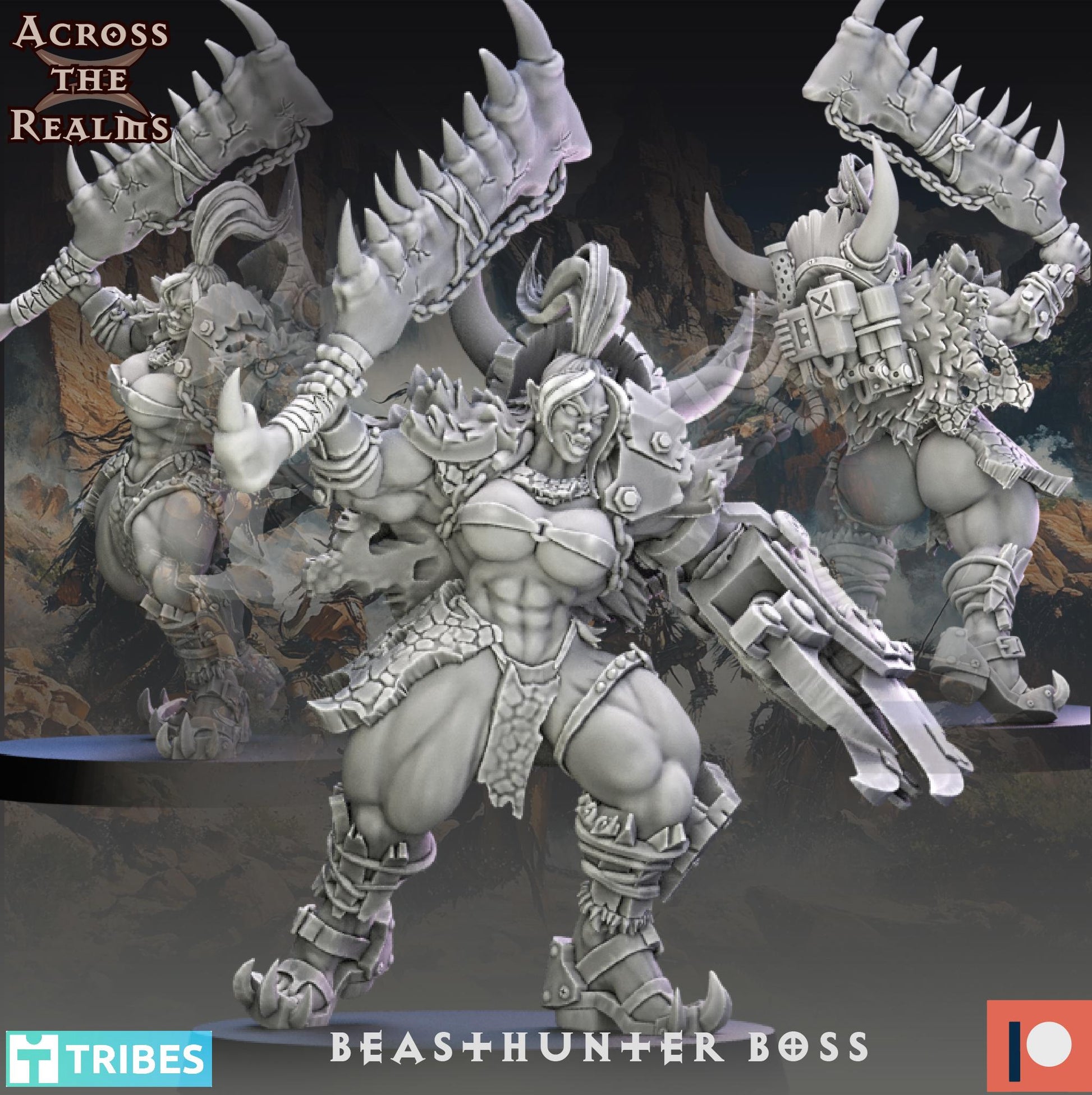 Beasthunter Boss Miniature | Across the Realms