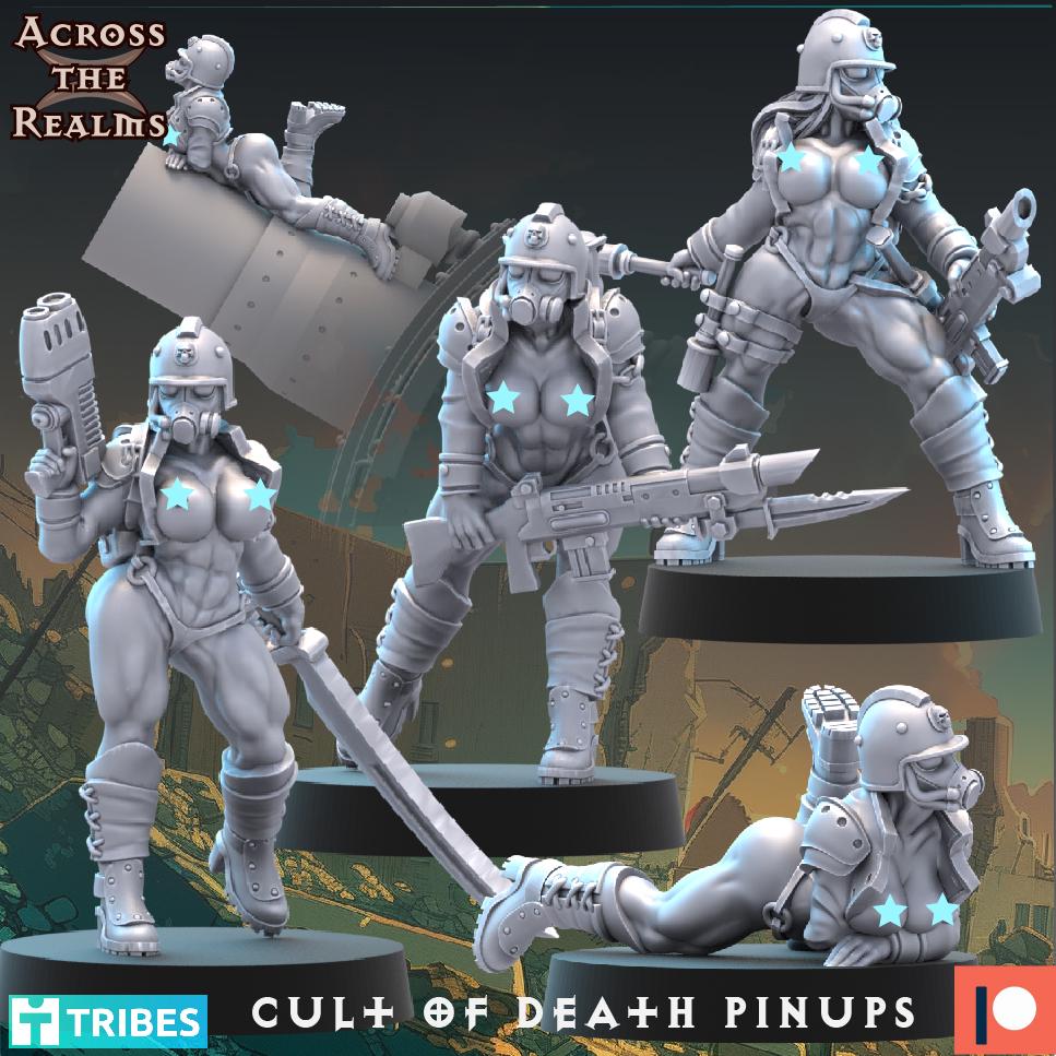 Cult of Death Pinups | Across the Realms