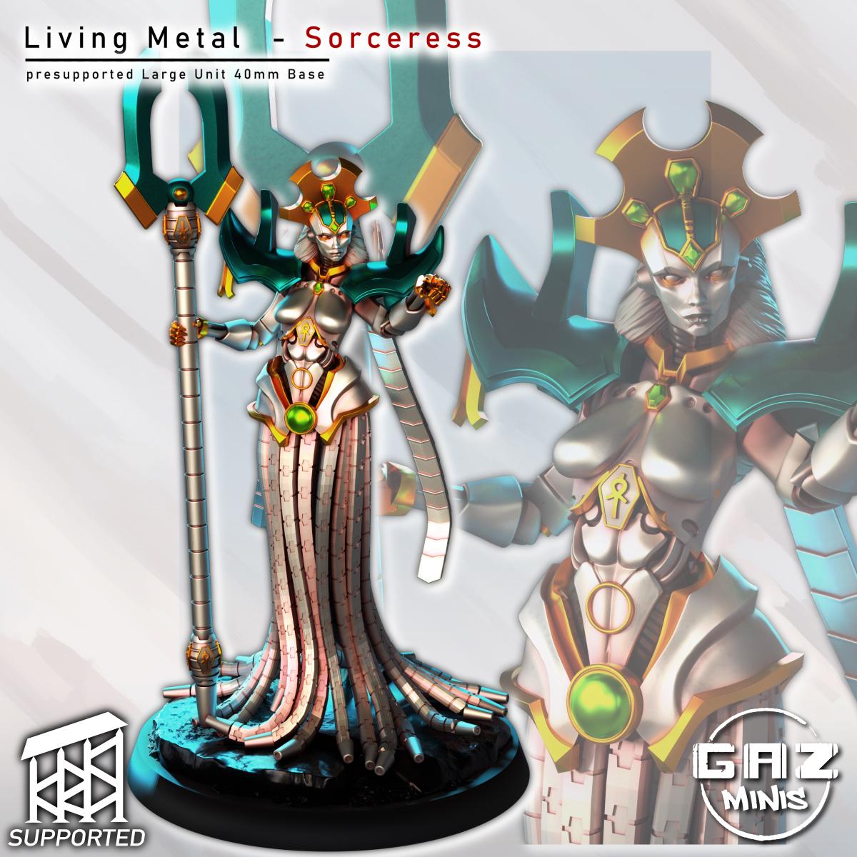 Living Metal - Sorceress | Gaz Minis