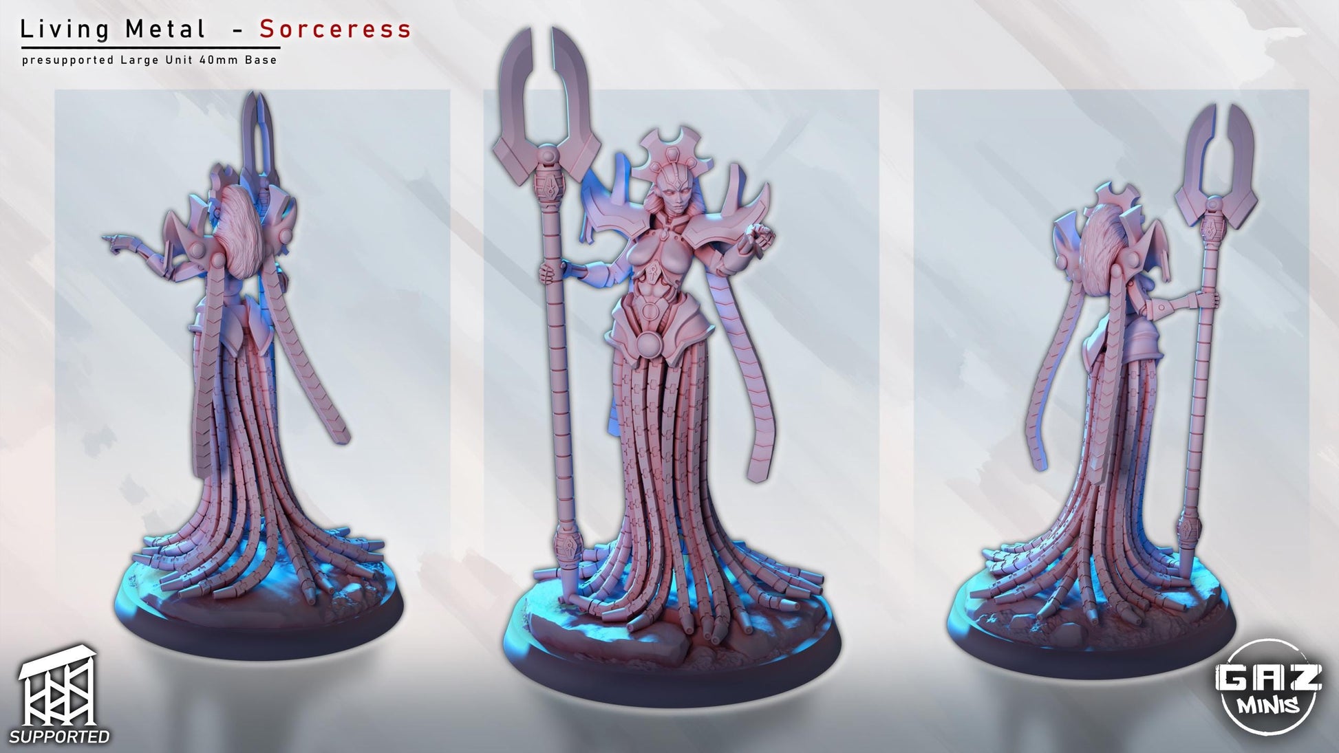 Living Metal - Sorceress | Gaz Minis