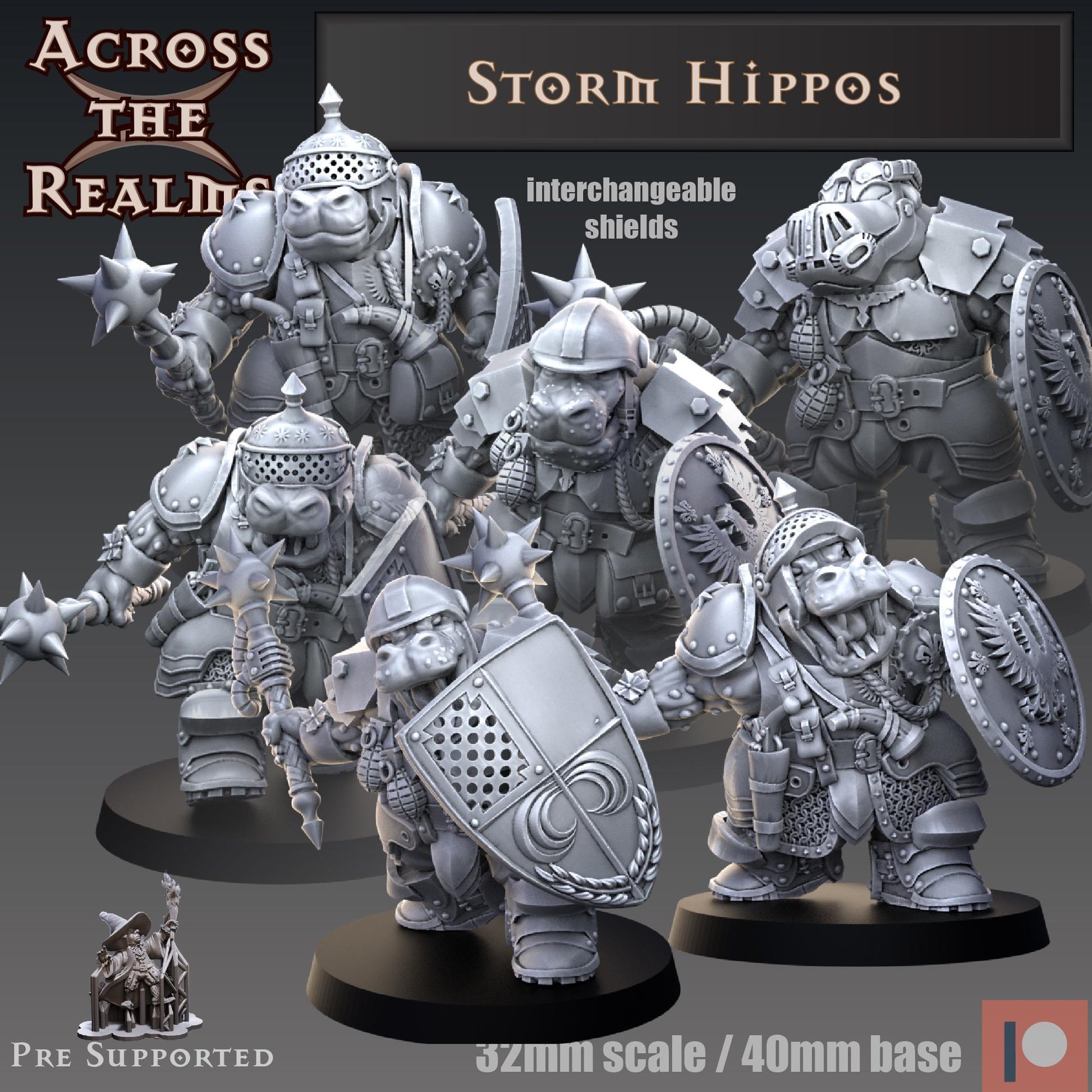 Storm Hippos | Across the Realms