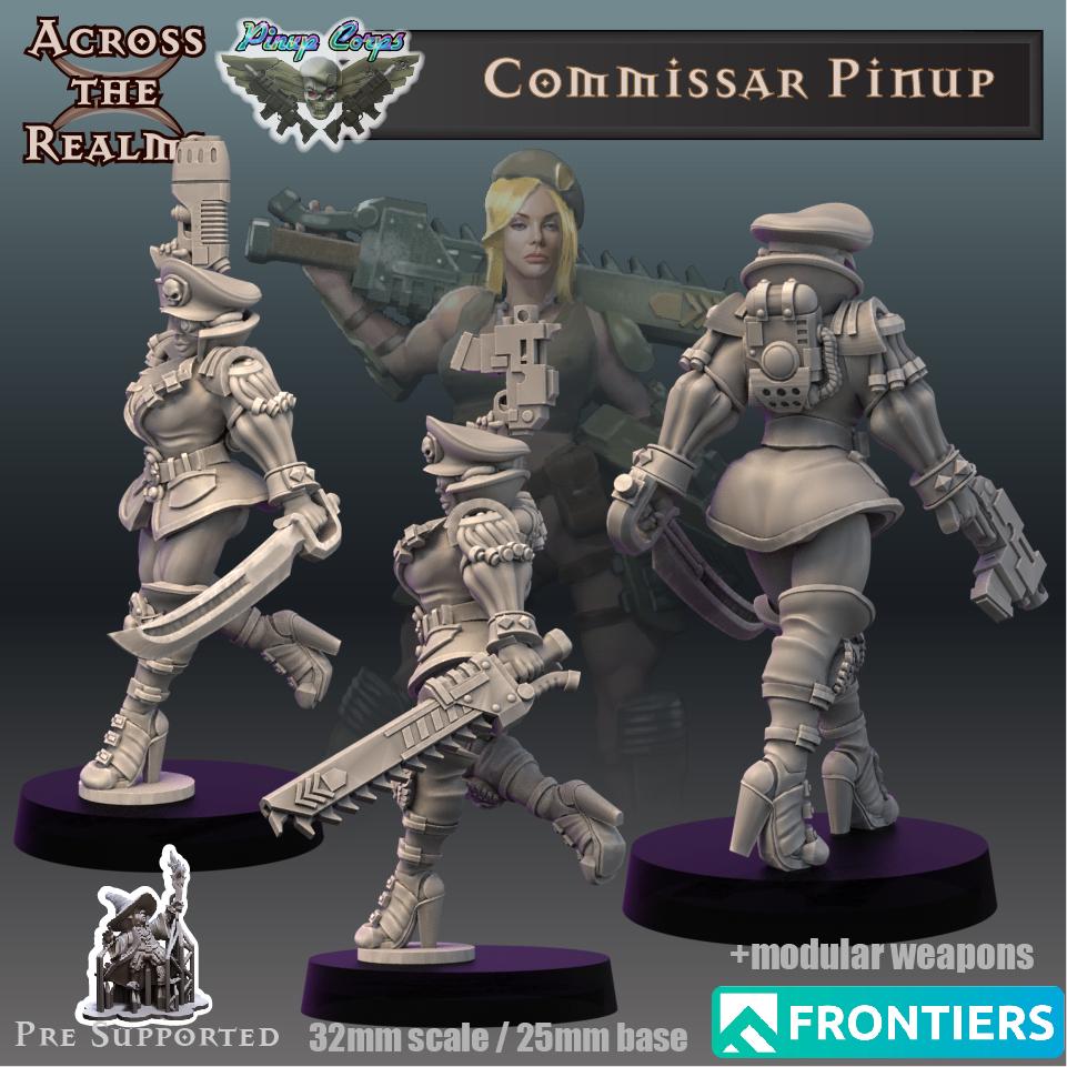 Commissar Miniature | Across the Realms