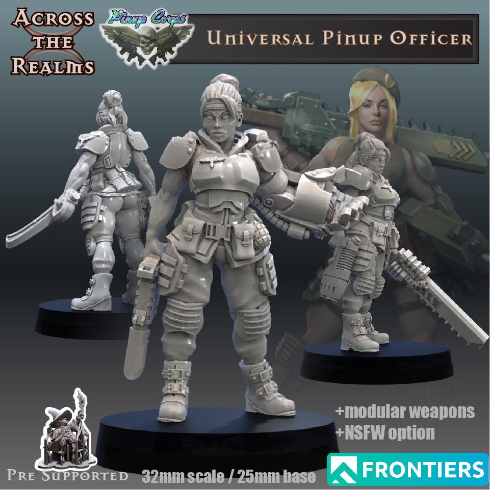 Universal Pinup Officer | Across the Realms