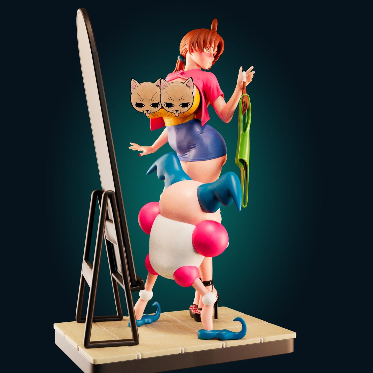 Mom Model Kit | 3D Resin Printed Figurine | Officer Rhu