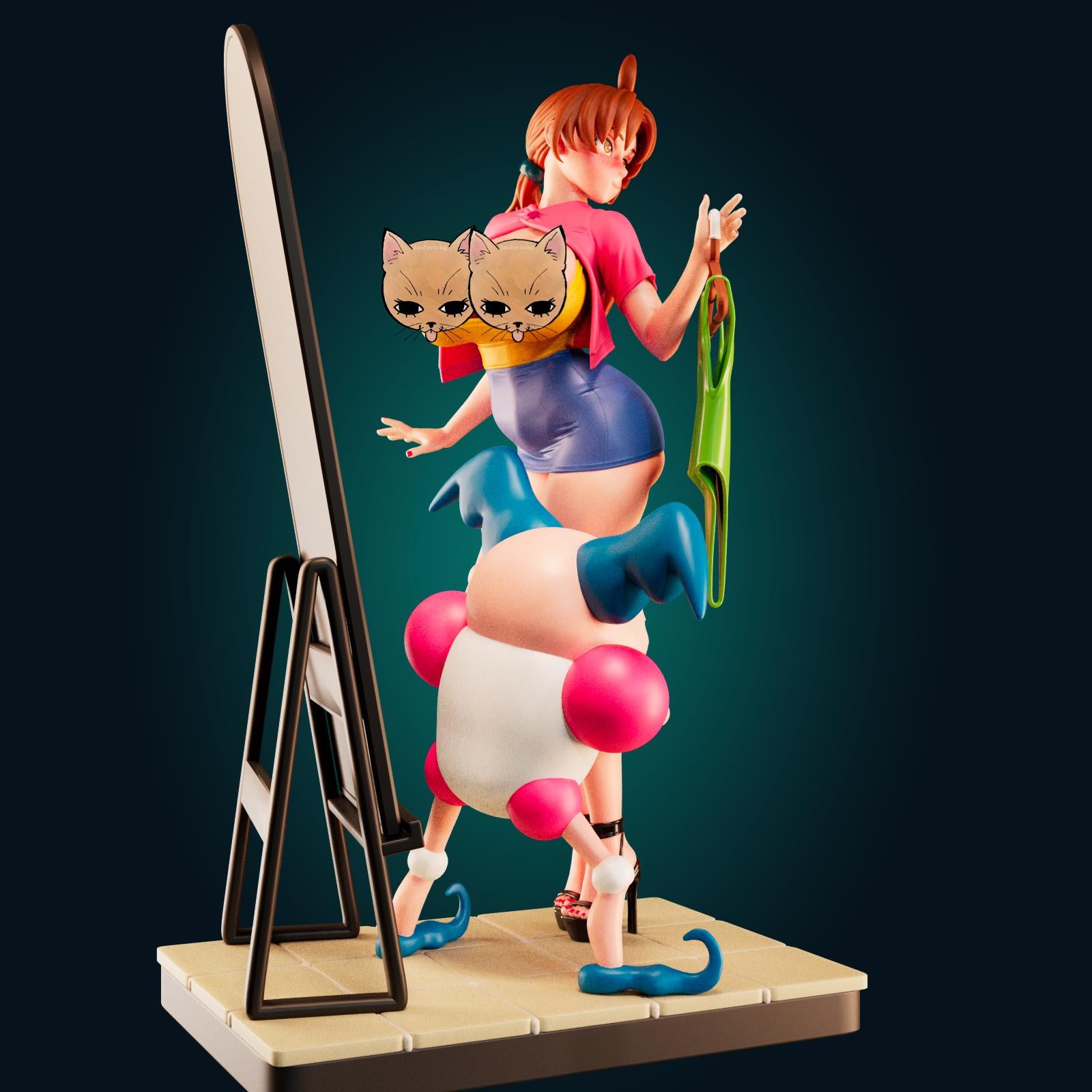 Mom Model Kit | 3D Resin Printed Figurine | Officer Rhu