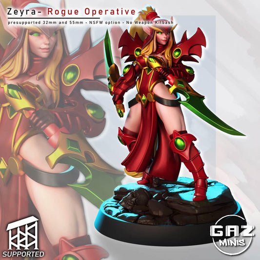 Zeyra - Rogue Operative | Gaz Minis