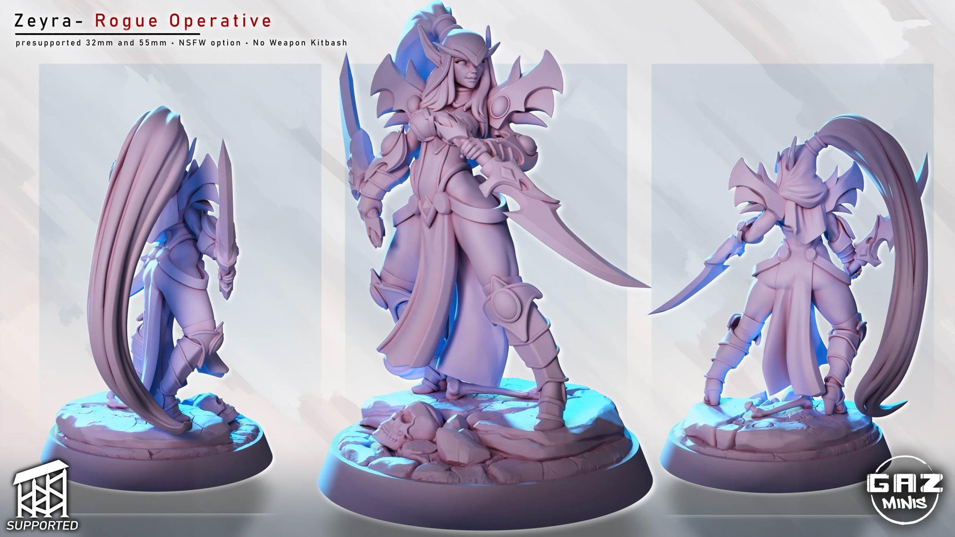Zeyra - Rogue Operative | Gaz Minis