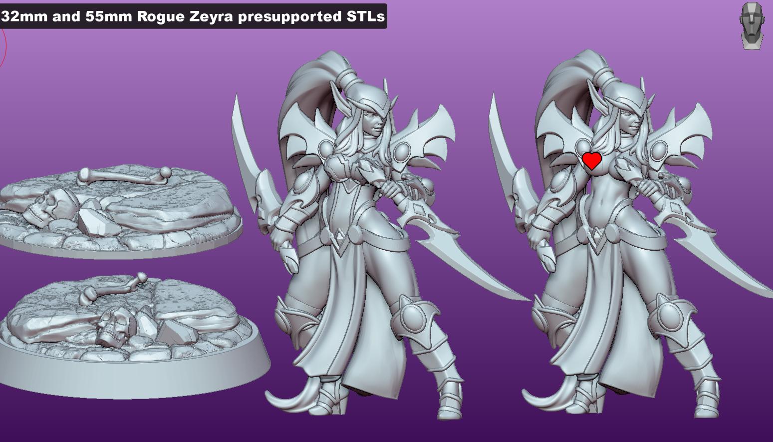 Zeyra - Rogue Operative | Gaz Minis