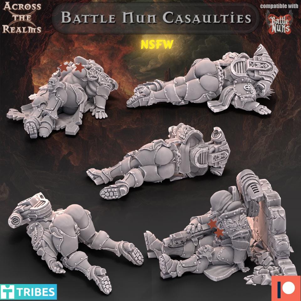 Battle Nun Casualties | Across the Realms