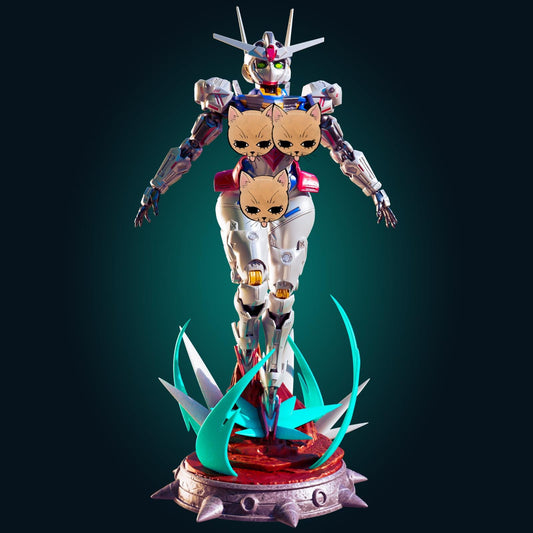 Robot Girl Model Kit | 3D Resin Printed Figurine | Officer Rhu