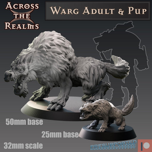Ward Adult & Pup Miniature | Across the Realms