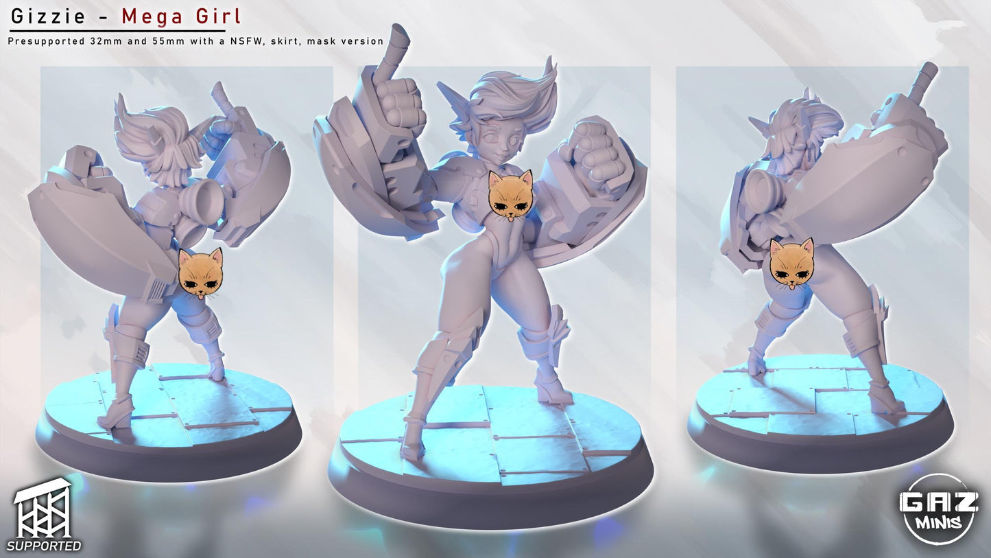 Gizzie Mega Girl | Gaz Minis