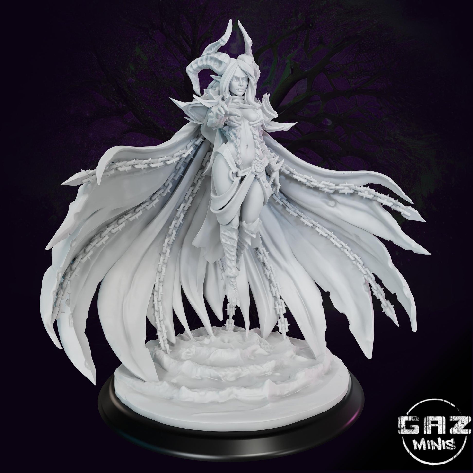 Devilin Witch Queen Miniature | Gaz Minis