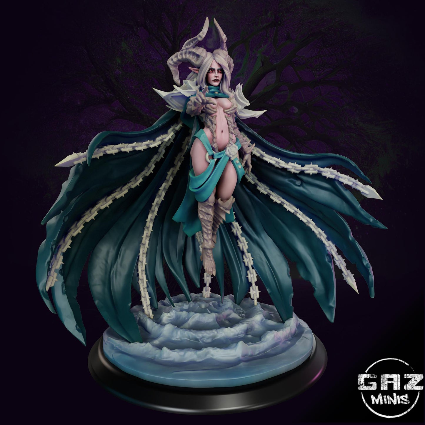 Devilin Witch Queen Miniature | Gaz Minis
