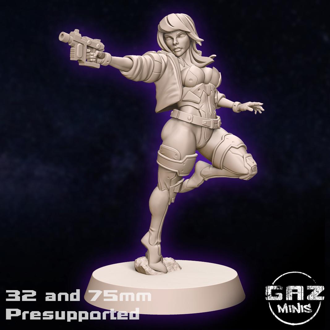 Cyborg Soldier Miniature | Gaz Minis