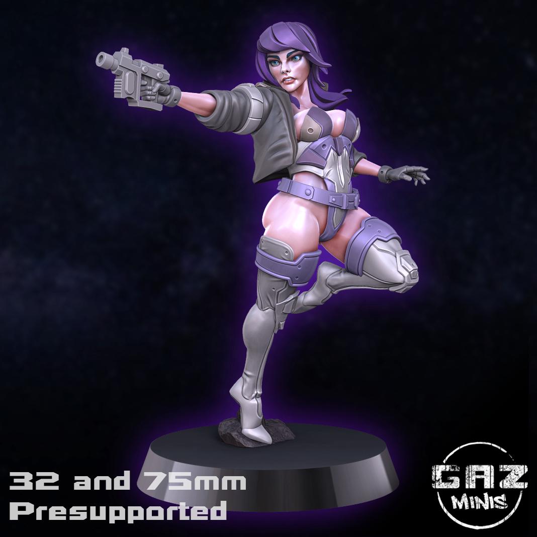 Cyborg Soldier Miniature | Gaz Minis