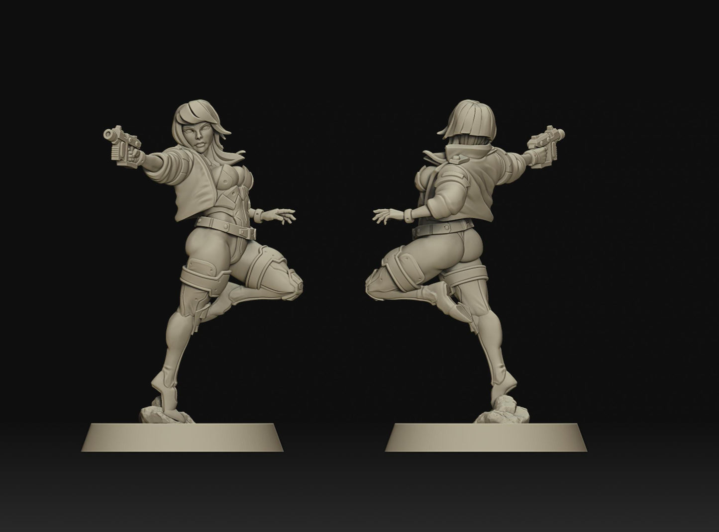 Cyborg Soldier Miniature | Gaz Minis