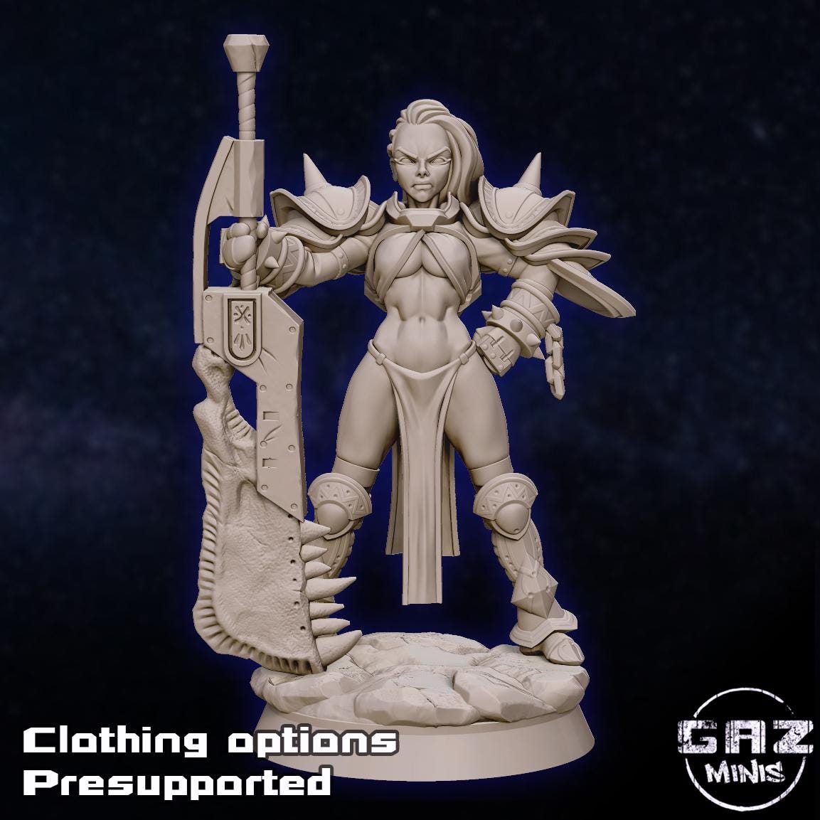 Hunter Oda Miniature | Gaz Minis