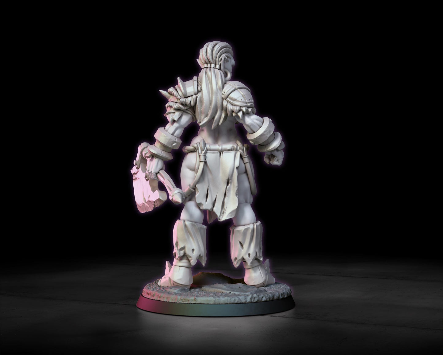 Orc Barbarian Miniature | Gaz Minis