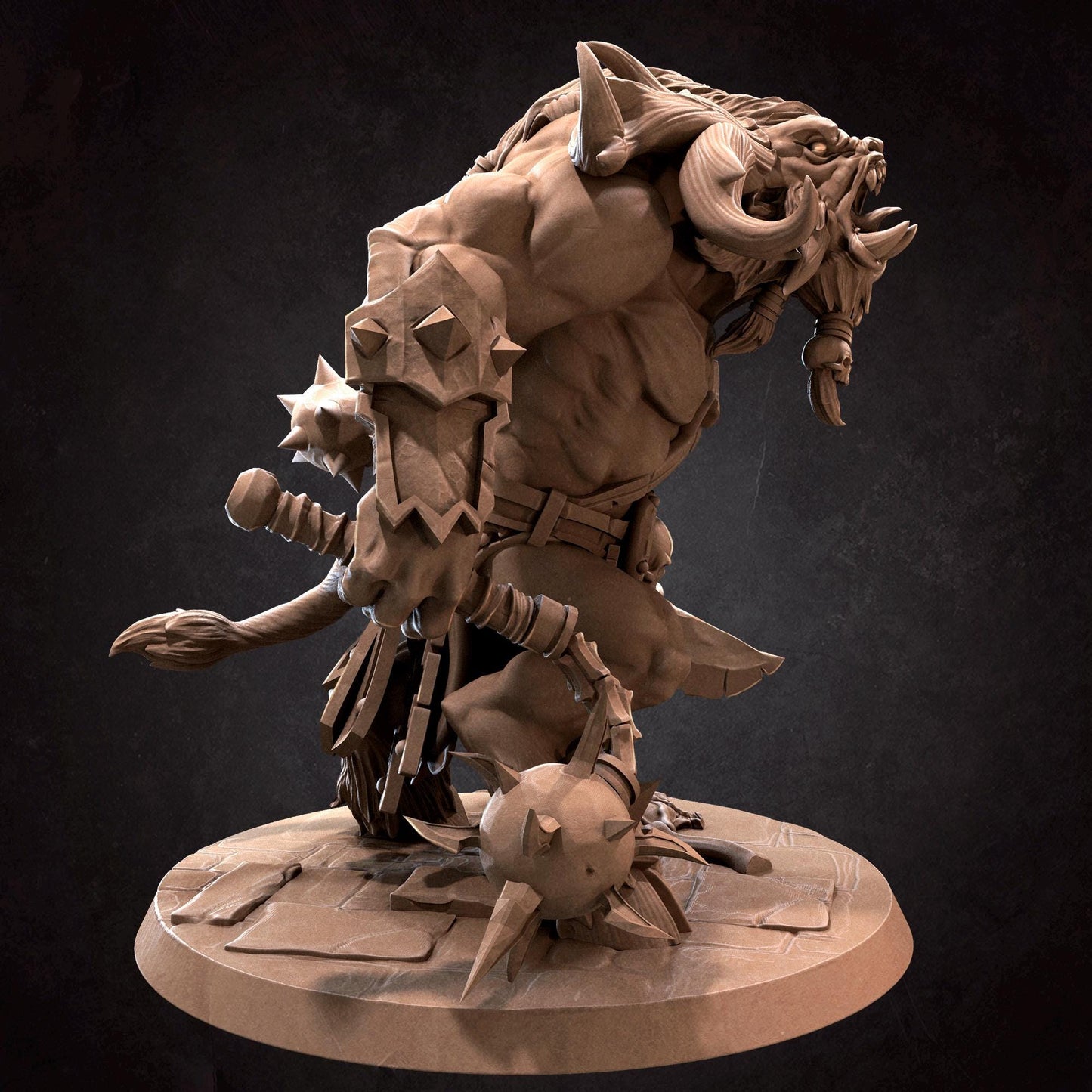 Barath, the Beast Lord Miniature | Bite the Bullet
