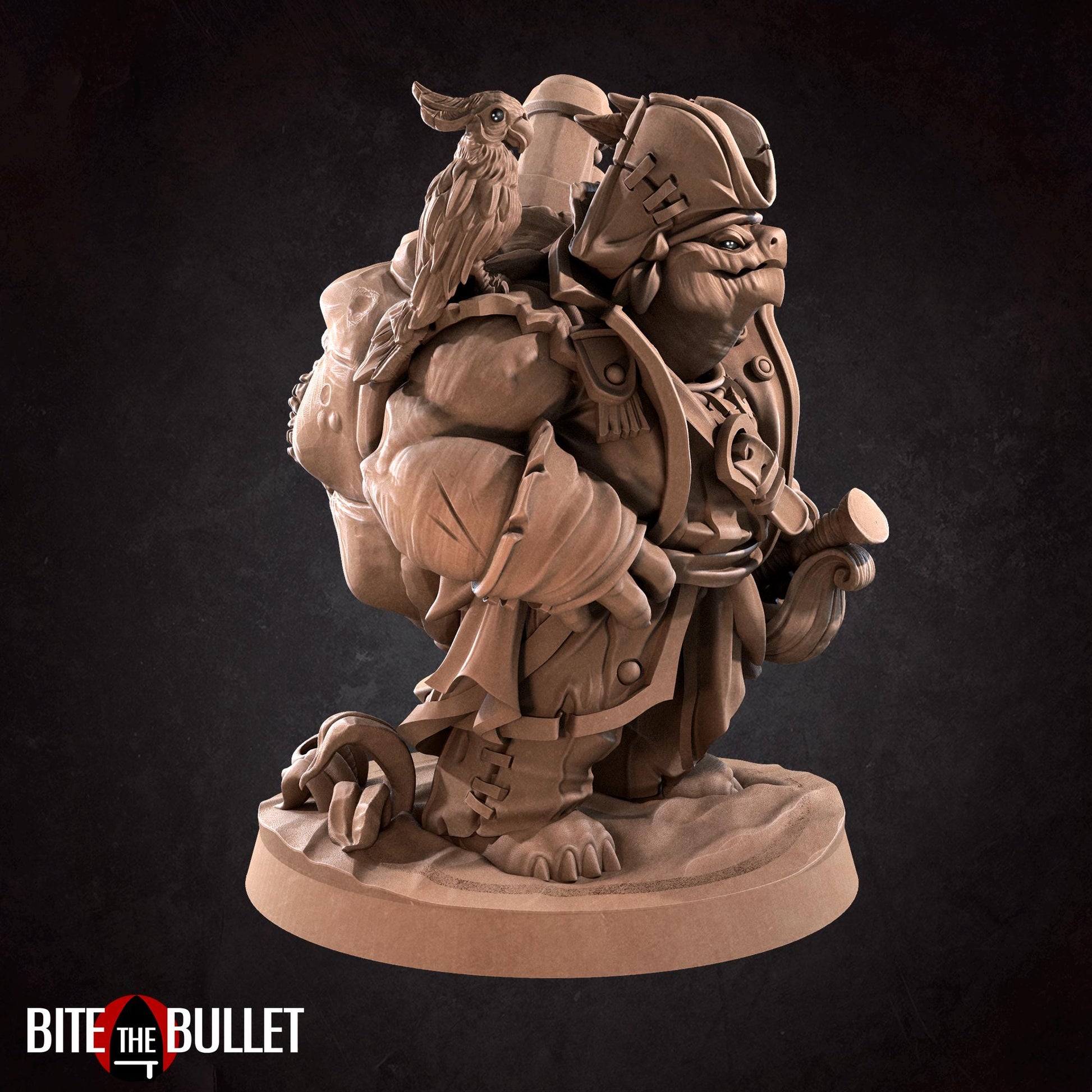 Nola, the Tortle Babysitter Miniature | Bite the Bullet