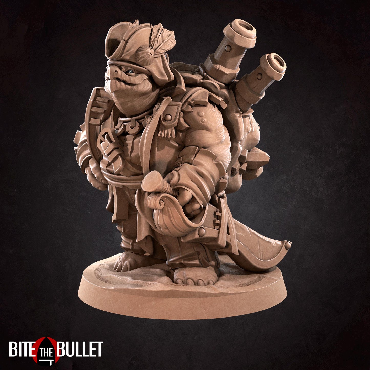 Nola, the Tortle Babysitter Miniature | Bite the Bullet