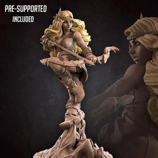 Lenore, Keeper of the Elven Forest Miniature | Bite the Bullet