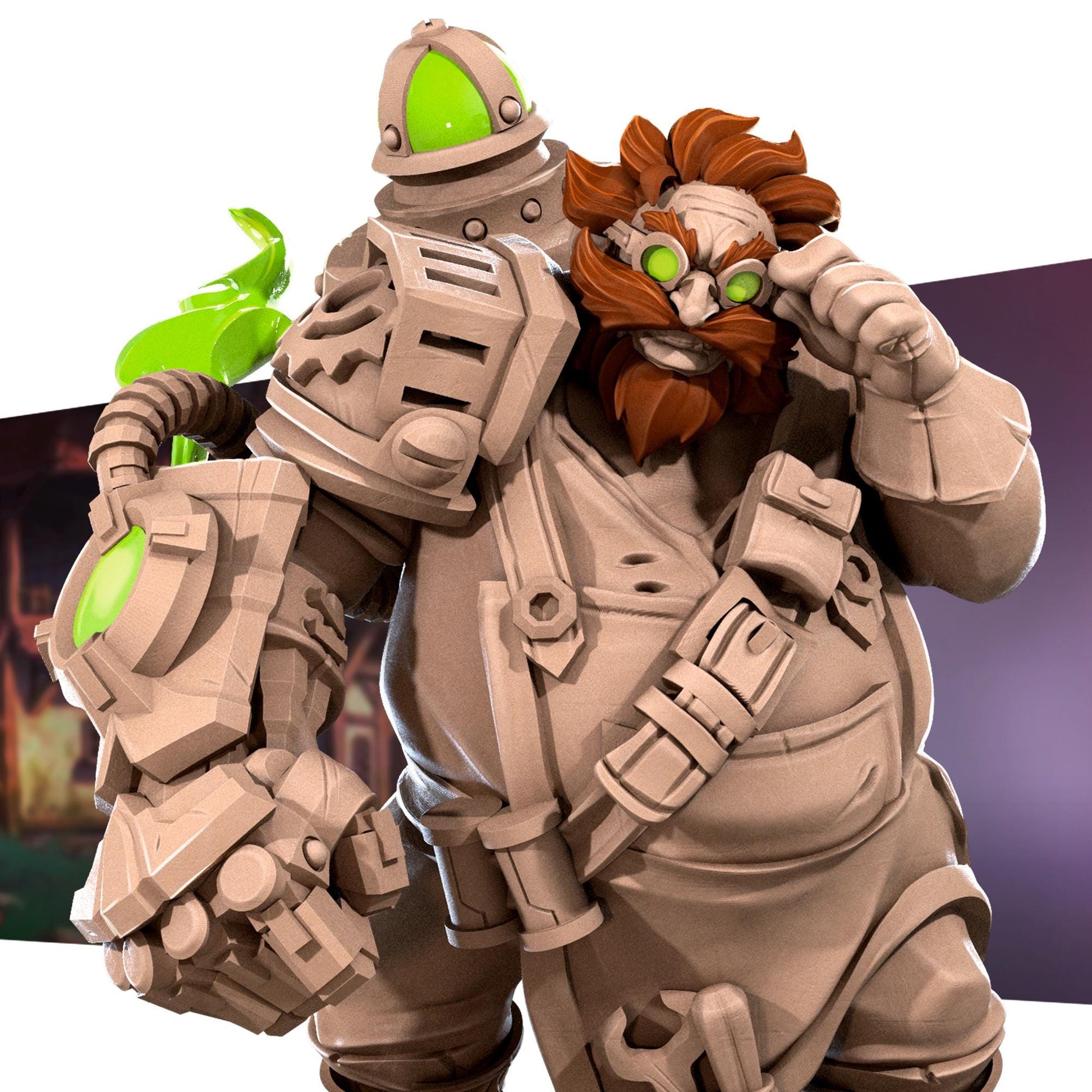 Dr. TNT, Human Artificer Miniature | Bite the Bullet