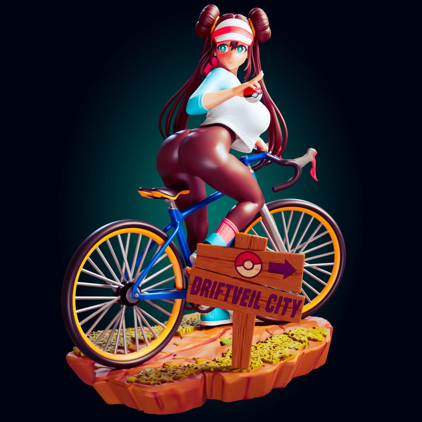 Gym Girl Model Kit | 3D Resin Printed Figurine | Officer Rhu