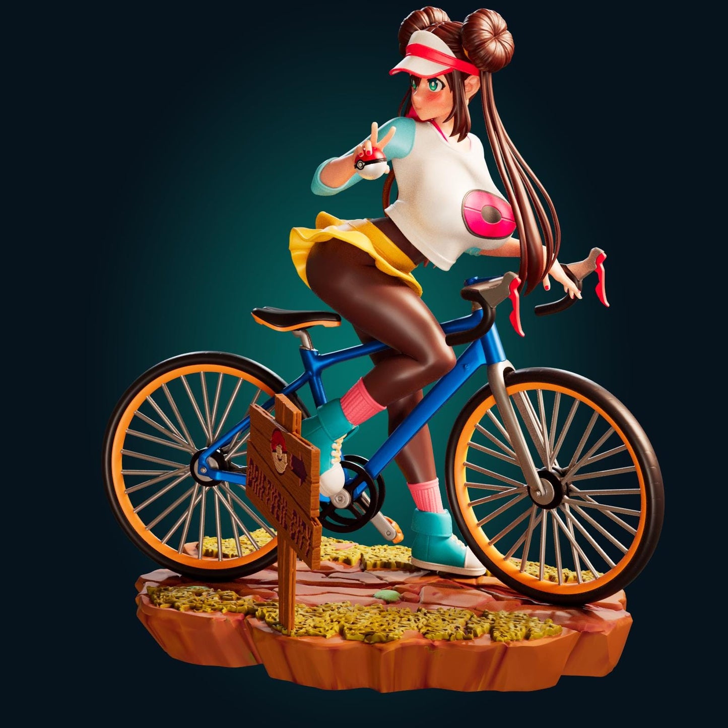 Gym Girl Model Kit | 3D Resin Printed Figurine | Officer Rhu