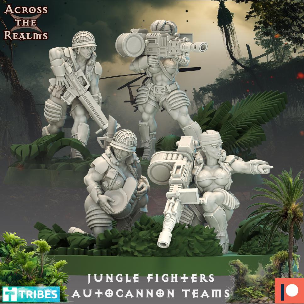 Jungle Fighter Autocannon Team | Across the Realms