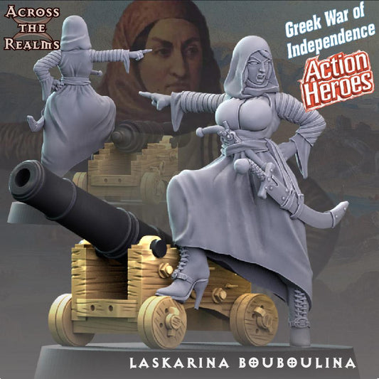 Laskarina Bouboulina Miniature | Across the Realms