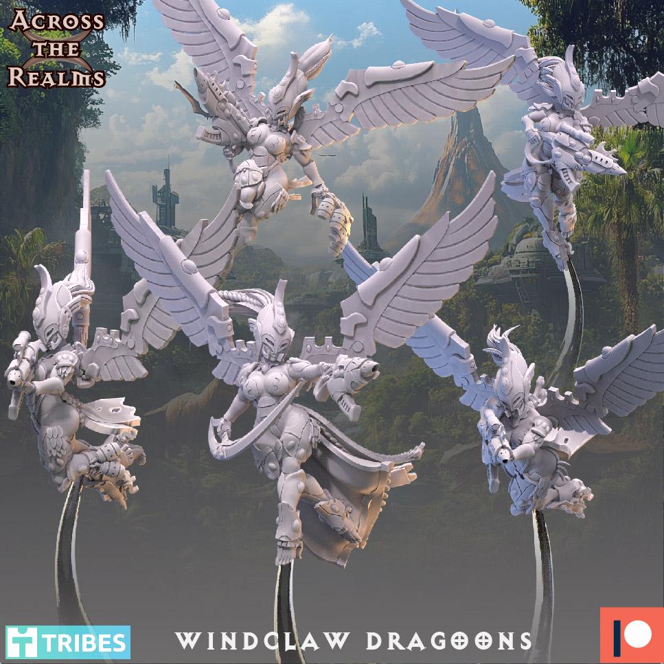 Windclaw Dragoon Miniatures | Across the Realms
