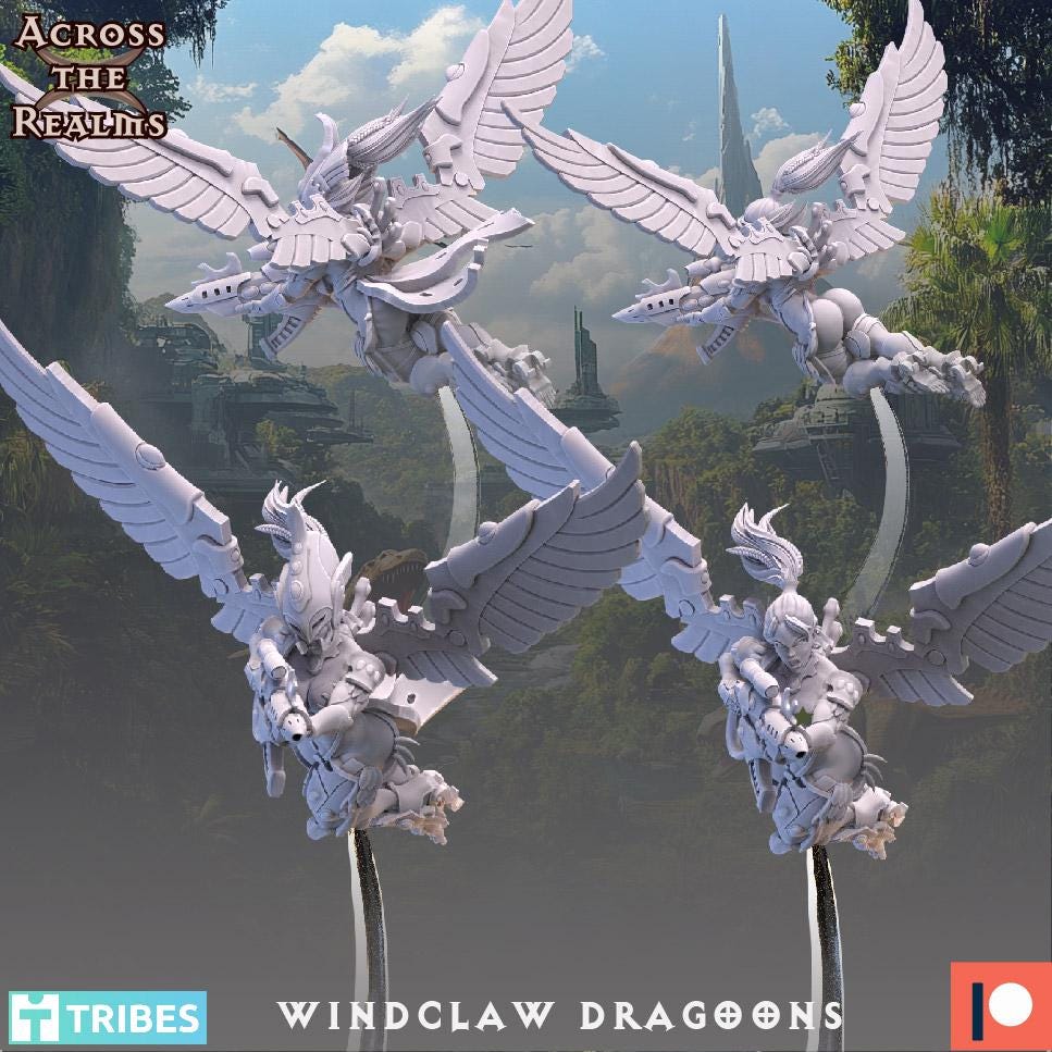 Windclaw Dragoon Miniatures | Across the Realms
