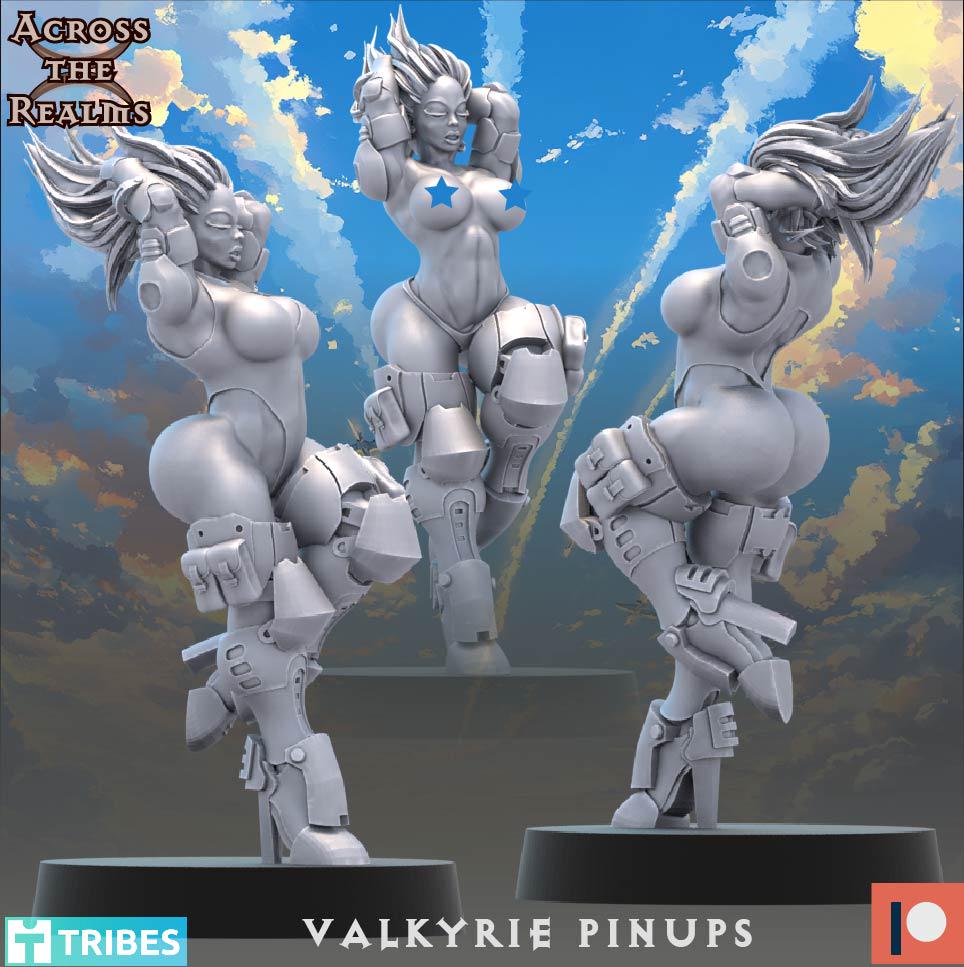 Valkyrie Pinup Miniatures | Across the Realms