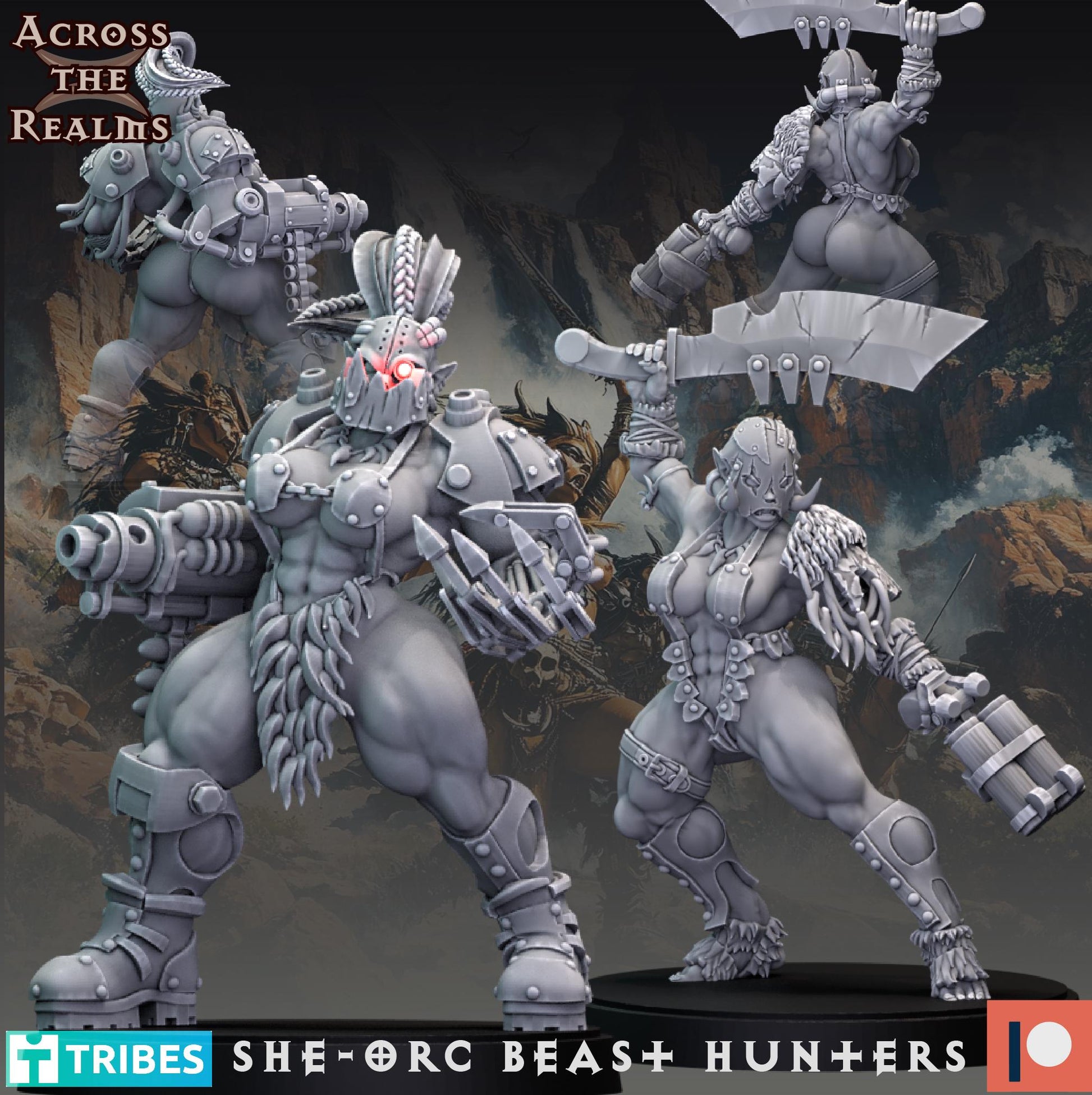 She Orc Beast Hunters | Across the Realms