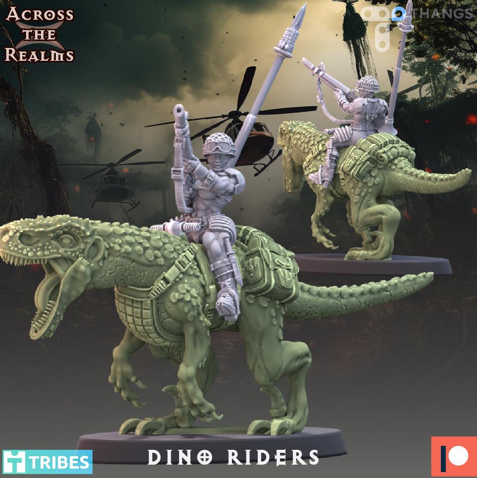 Jungle Dinosaur Cavalry | Across the Realms