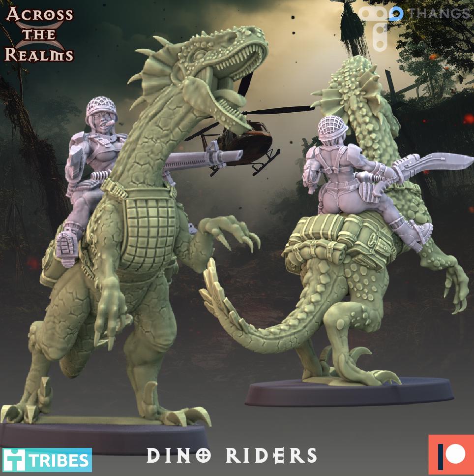 Jungle Dinosaur Cavalry | Across the Realms
