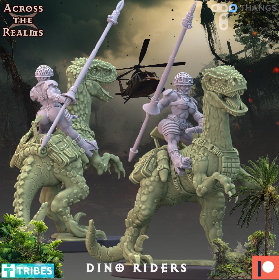 Jungle Dinosaur Cavalry | Across the Realms