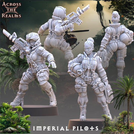 Jungle Pilot Miniatures | Across the Realms