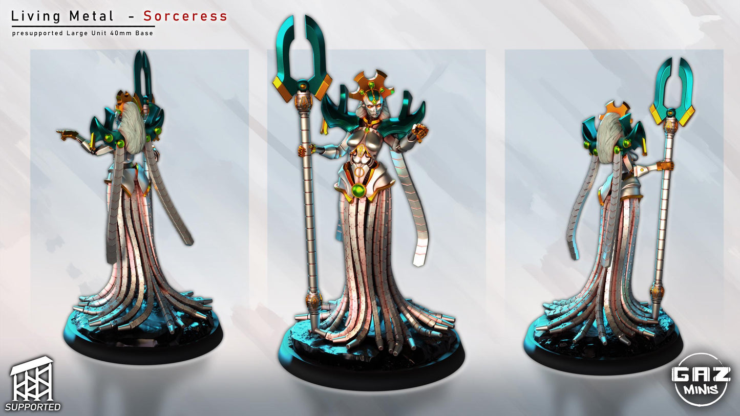 Living Metal - Sorceress | Gaz Minis