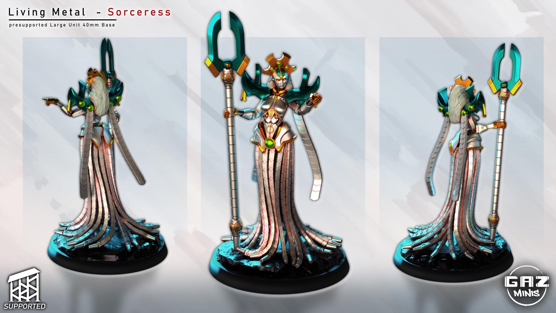Living Metal - Sorceress | Gaz Minis