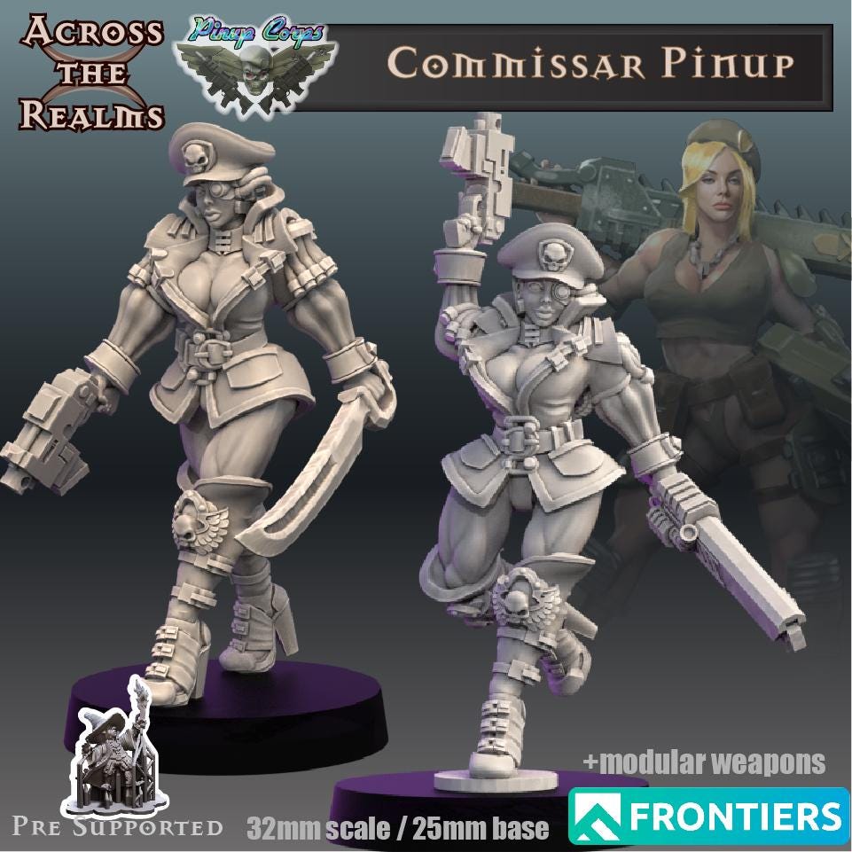 Commissar Miniature | Across the Realms