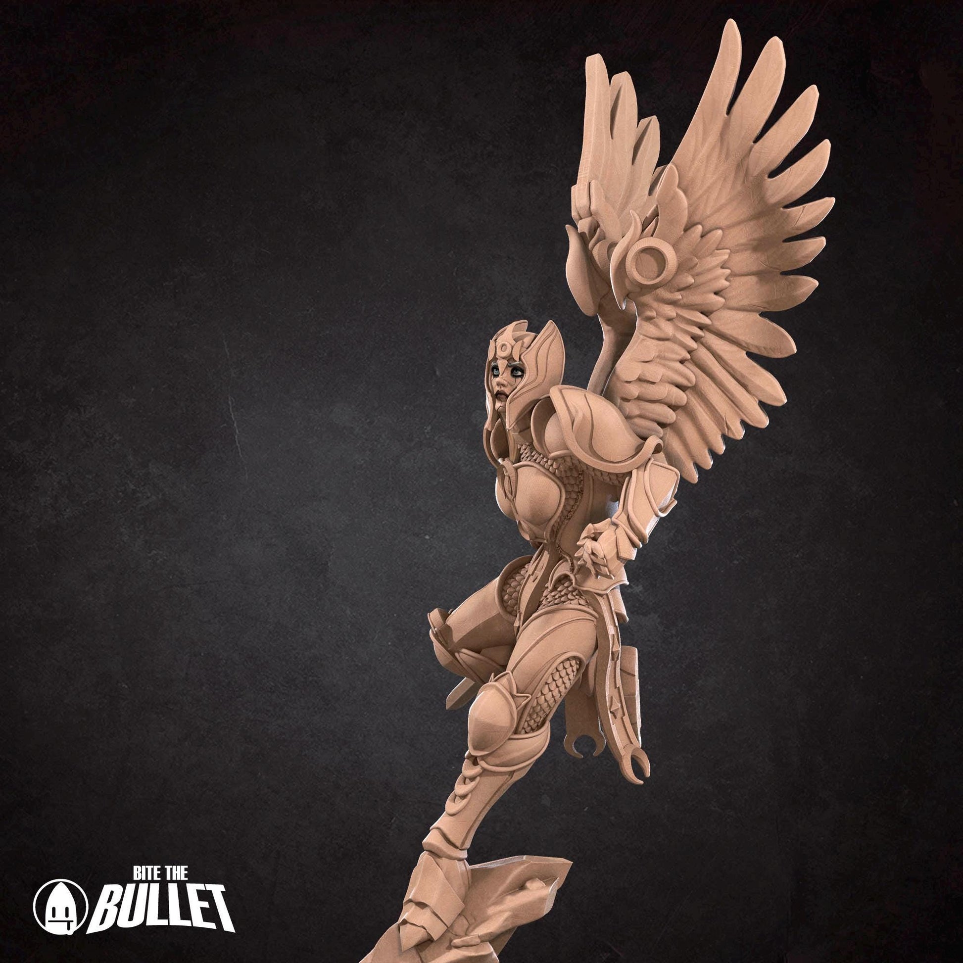 Aasimar Paladin Miniature | Bite the Bullet