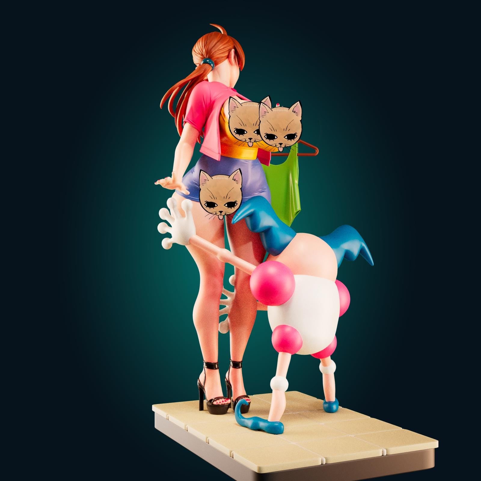 Mom Model Kit | 3D Resin Printed Figurine | Officer Rhu