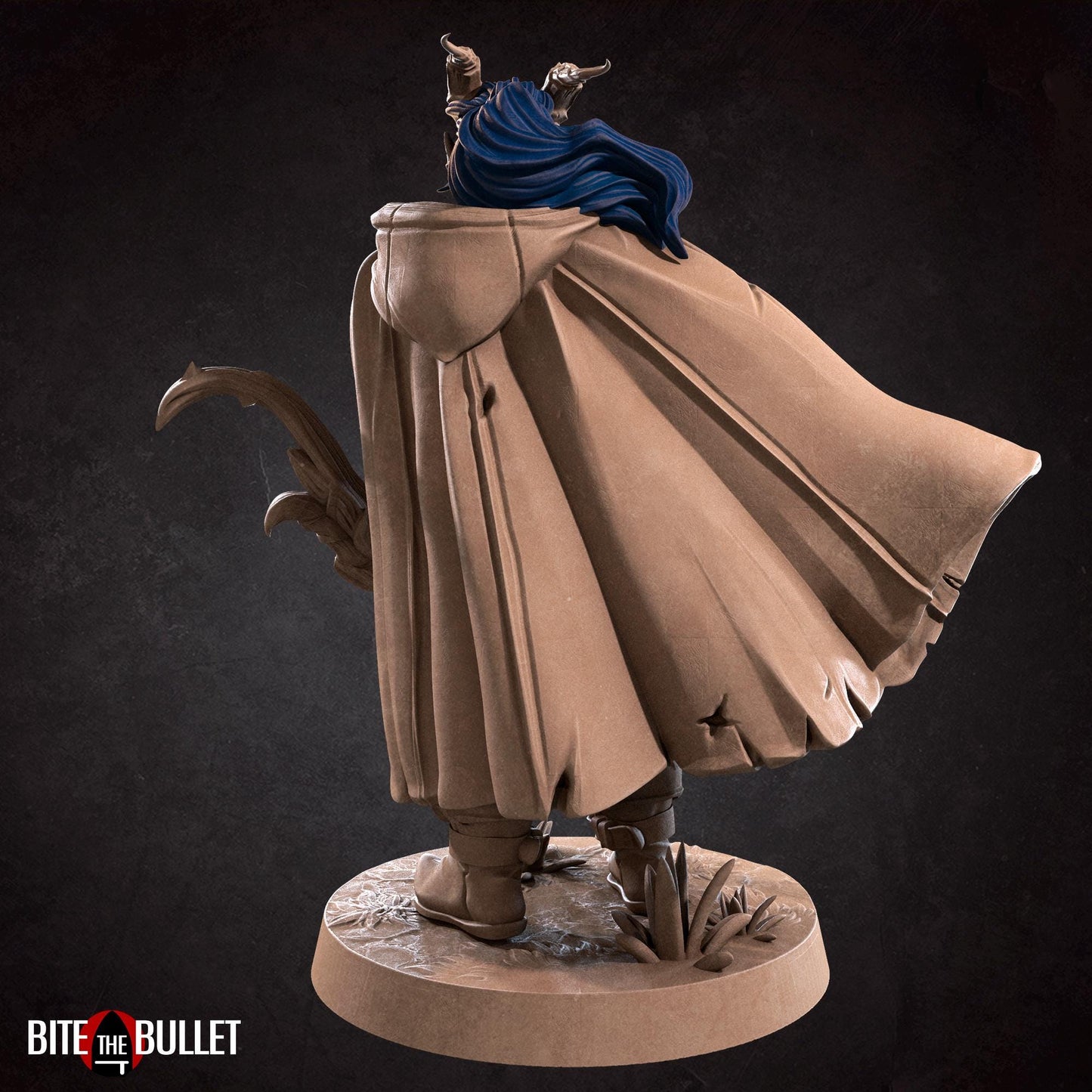 Tiefling Ranger Miniature | Bite the Bullet