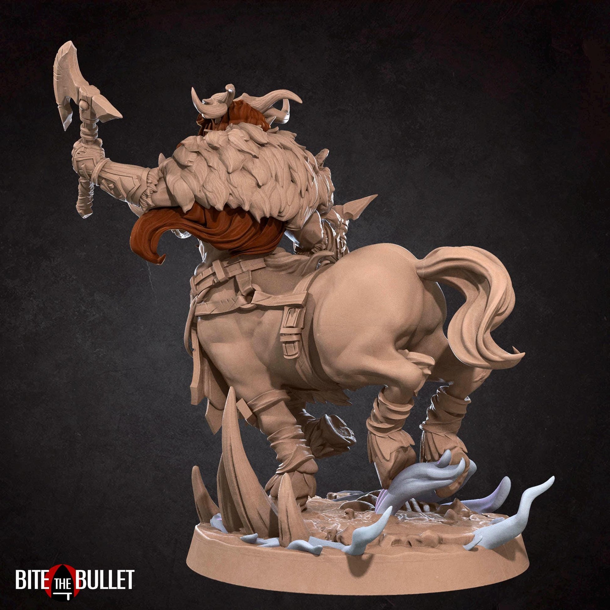Centaur Barbarian Miniature | Bite the Bullet