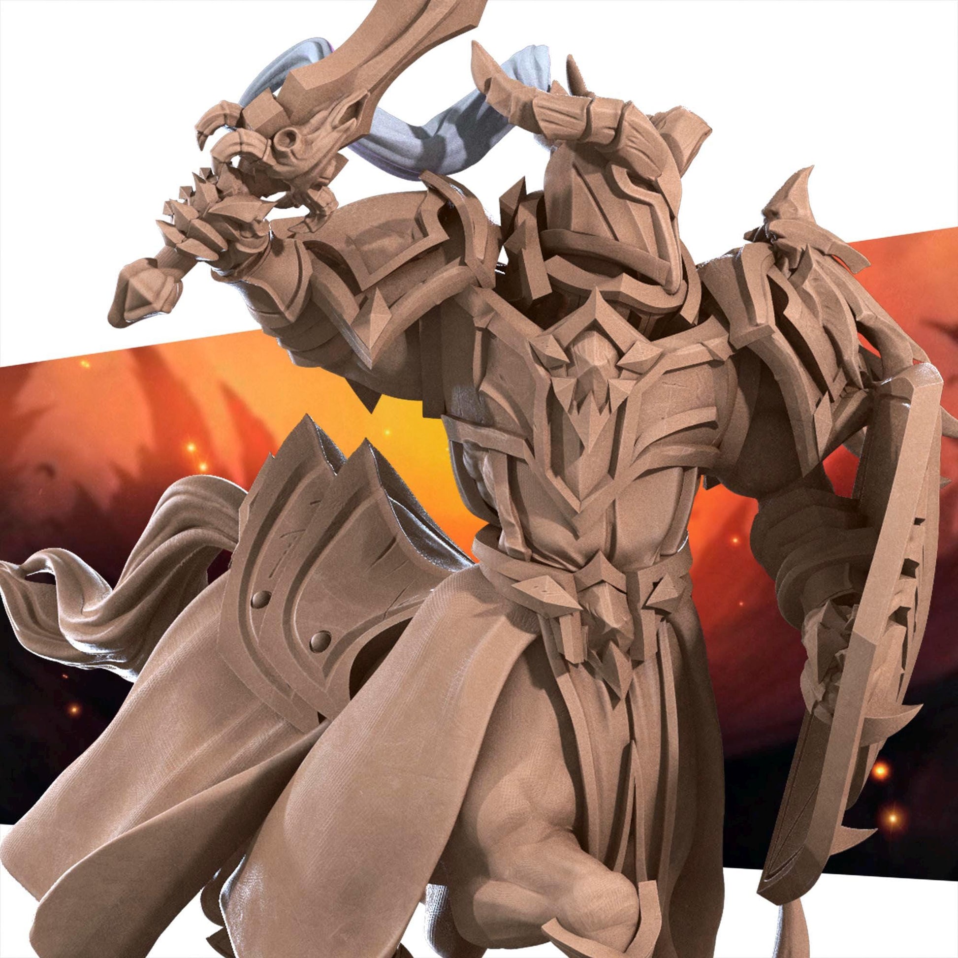 Centaur Knight Miniature | Bite the Bullet